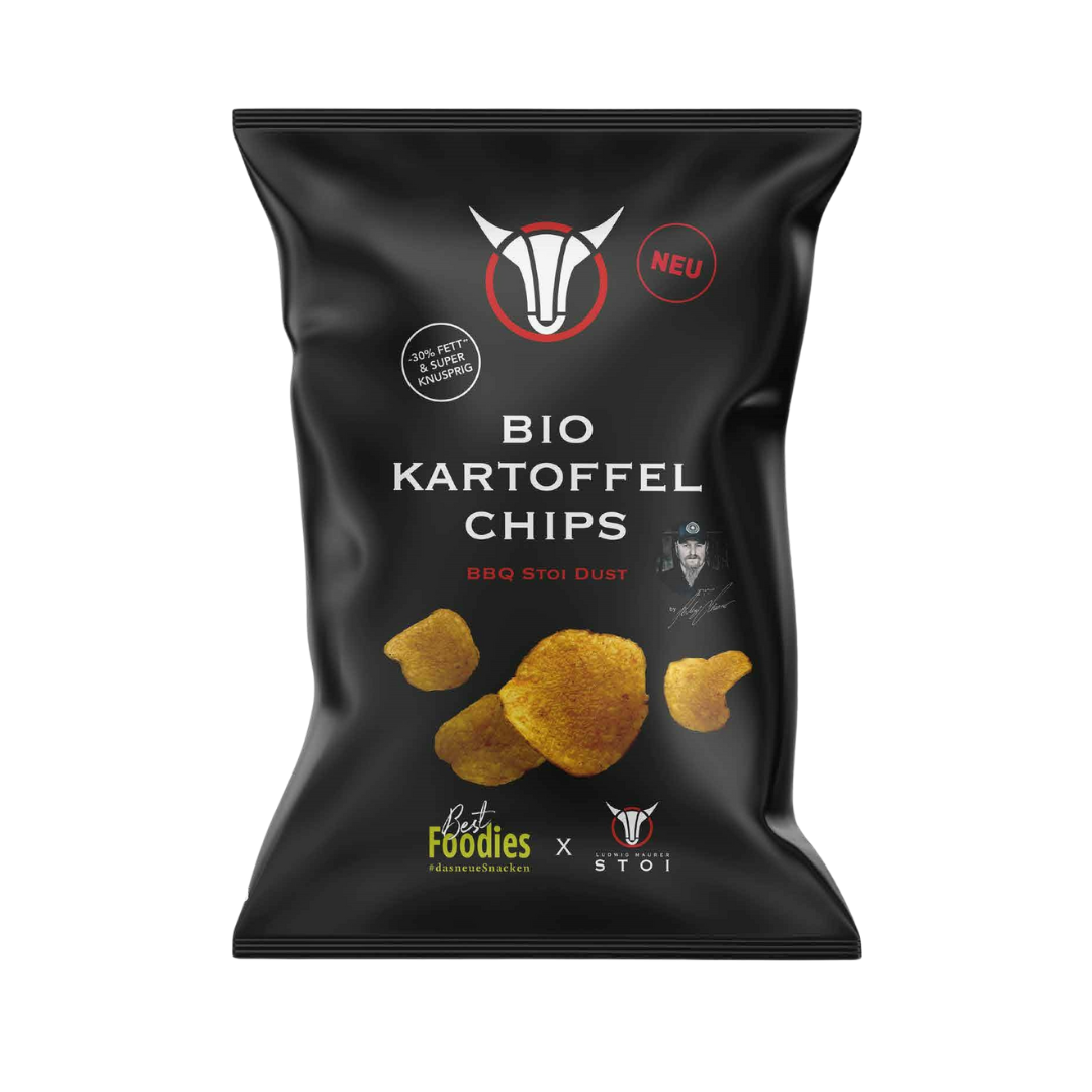 Crazy about Chips Paket - je 2 Beutel aller Best Foodies bio chips (12 Beutel)