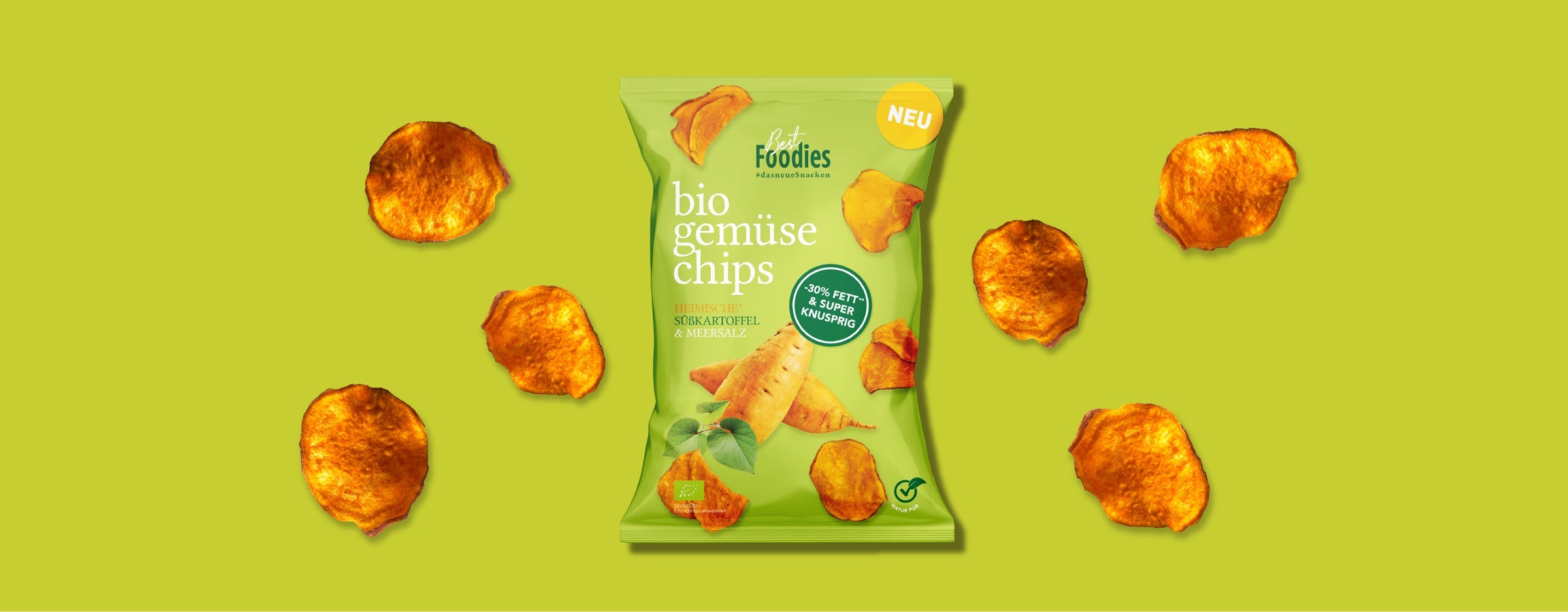 Best Foodies Bio Süßkartoffelchips