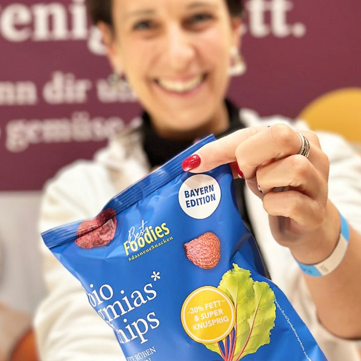 bio gmias chips - Rote Rüben mit Kren, Bayern Edition