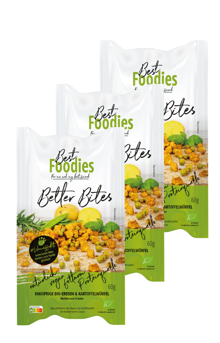 bio Better Bites mit mediterranen Kräuter - 3er Vorteilspaket