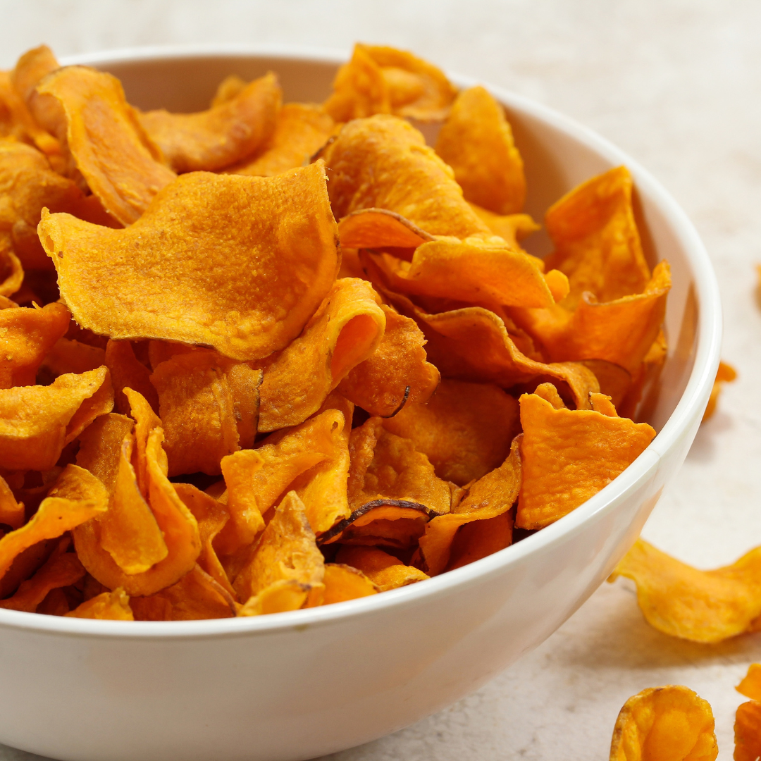 bio gemüse chips - Heimische Süßkartoffel & Meersalz
