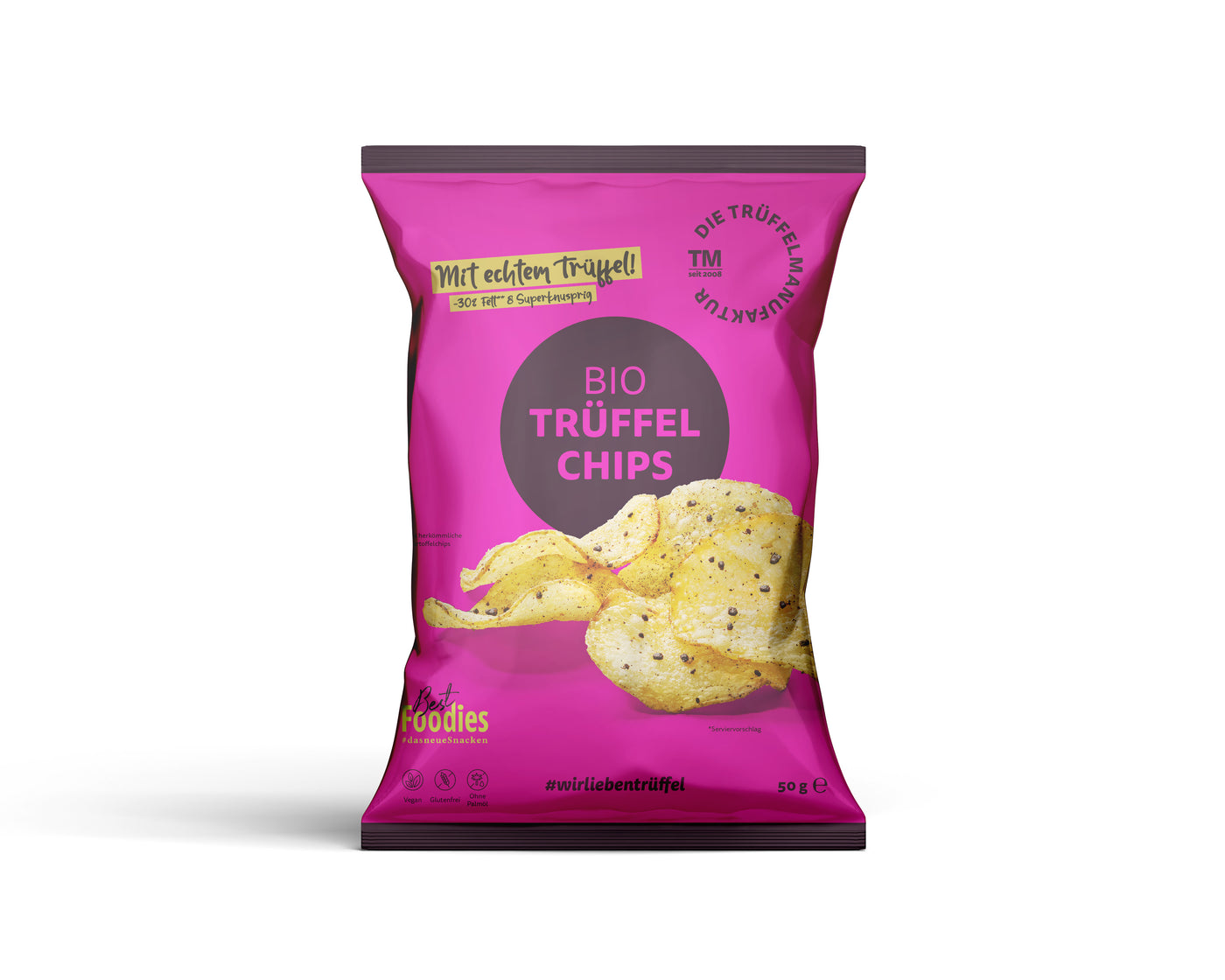 Crazy about Chips Paket - je 2 Beutel aller Best Foodies bio chips (12 Beutel)