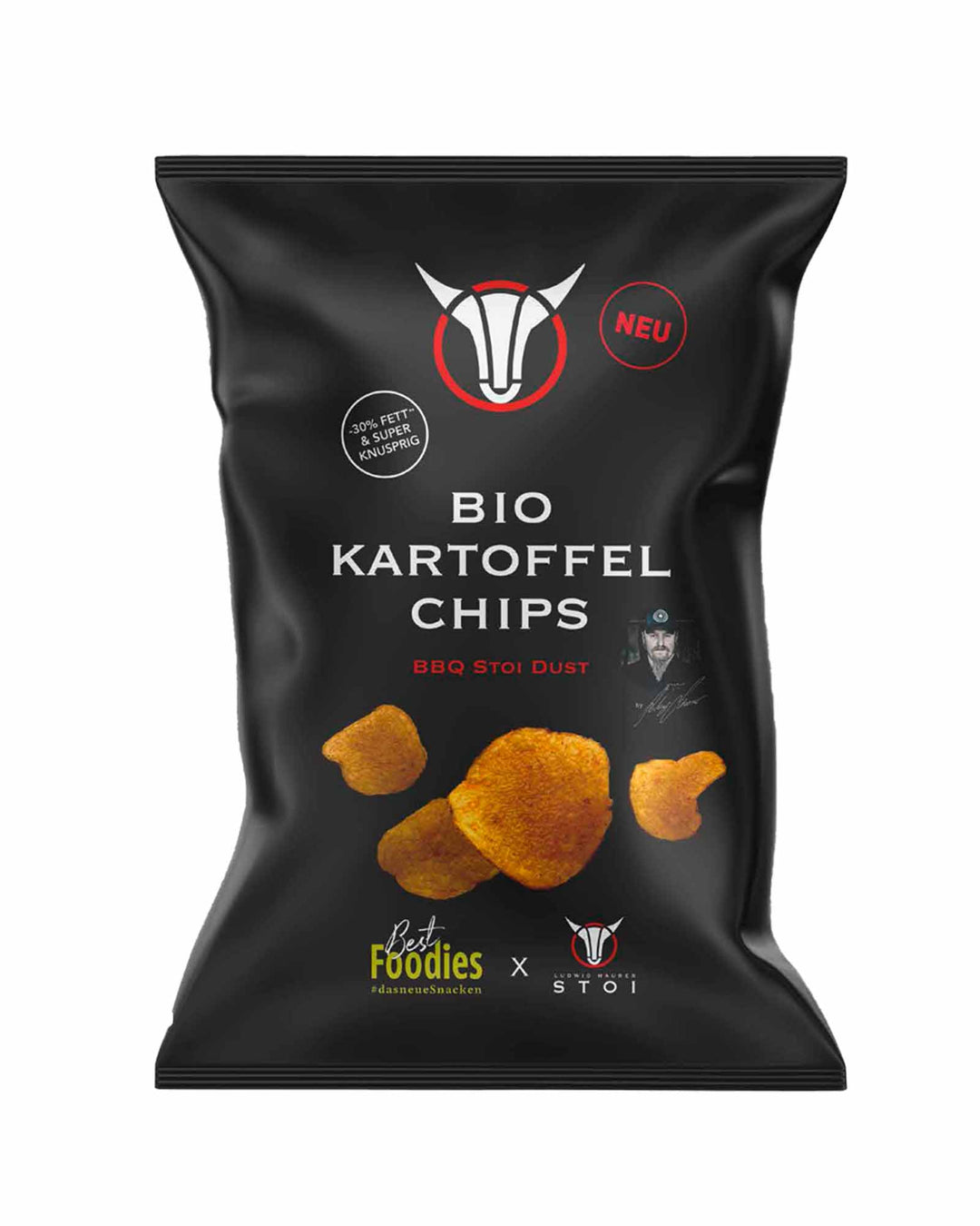 Best Foodies bio kartoffel chips - BBQ by Ludwig Maurer Packung