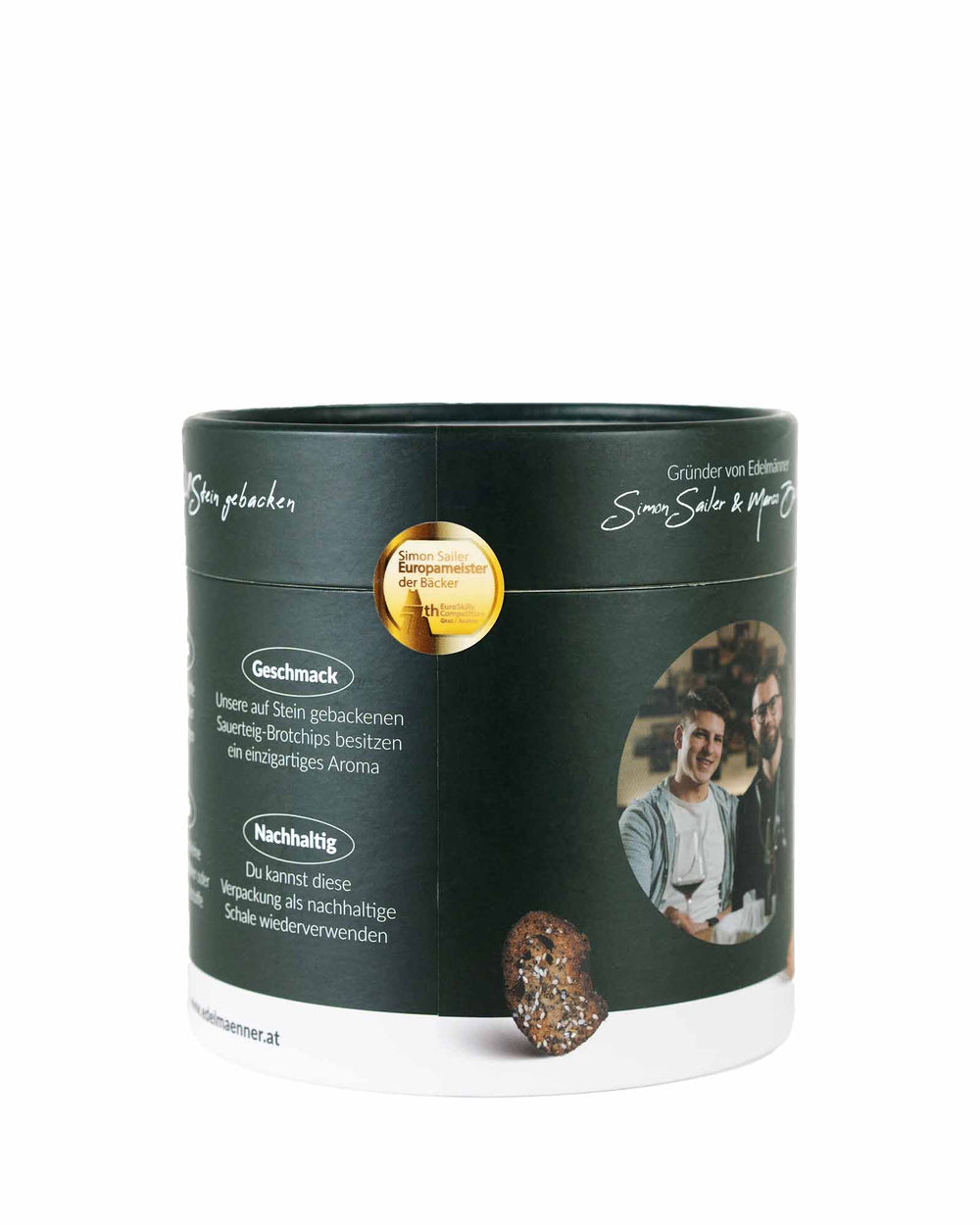 Edelmänner Brotlinge Innviertler Dose Rückseite