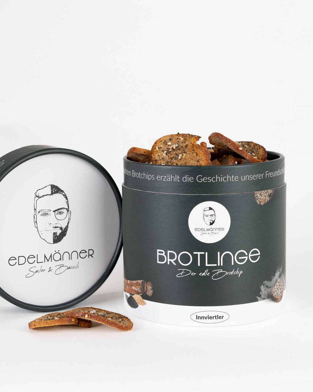 Edelmänner Brotlinge Innviertler geöffnet mit Brotlingen