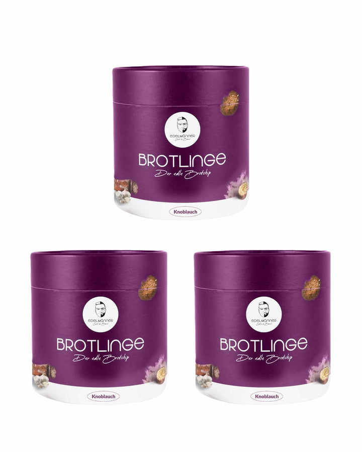 Edelmänner Brotlinge Knoblauch 3er Vorteilspack