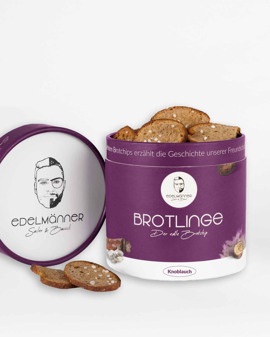 Edelmänner Brotlinge Knoblauch geöffnet mit Brotlingen