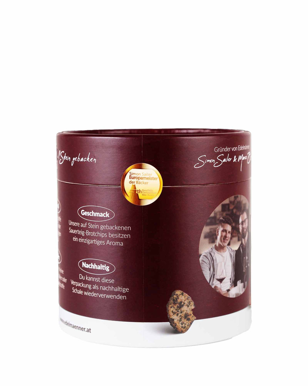 Edelmänner Brotlinge Mediterran Dose Rückseite