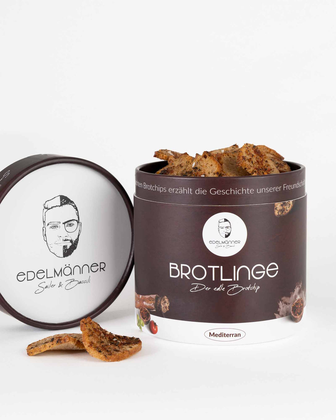 Edelmänner Brotlinge Mediterran geöffnet mit Brotlingen