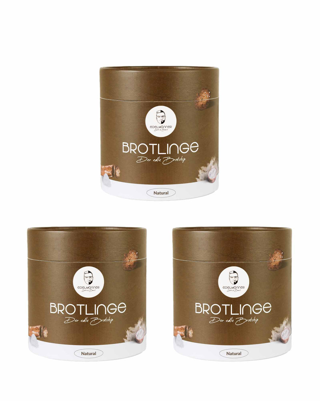 Edelmänner Brotlinge Natural 3er Vorteilspack