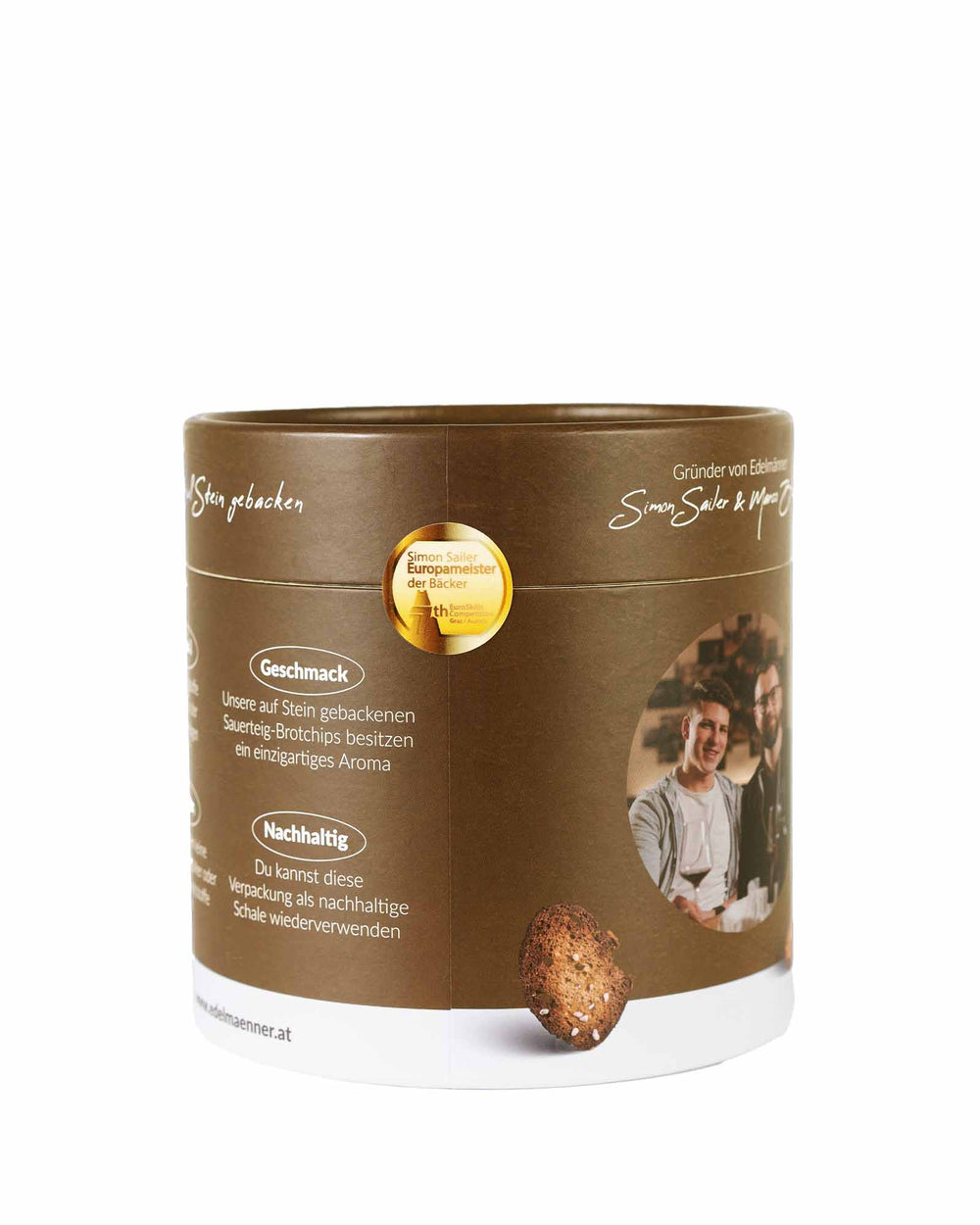 Edelmänner Brotlinge Natural Dose Rückseite