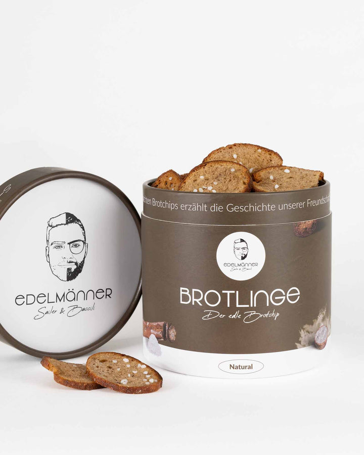 Edelmänner Brotlinge Natural geöffnet mit Brotlingen