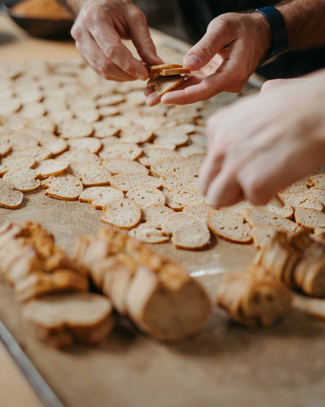 Edelmänner Brotlinge Produktion Handarbeit