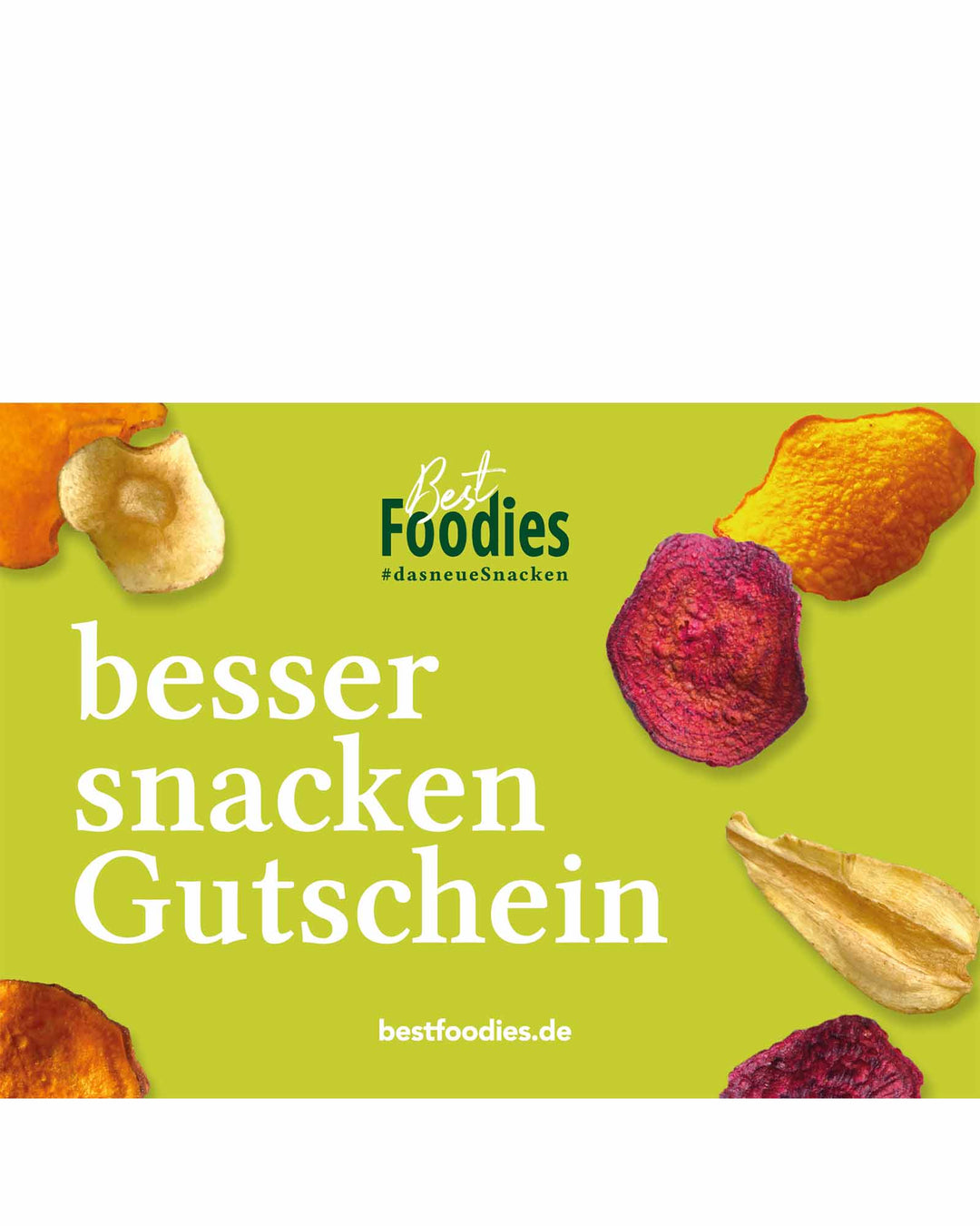 Best Foodies Snack Gutschein Design